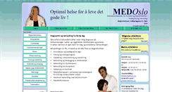 Desktop Screenshot of medoslo.com